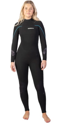 2026 Gul Mulher Response 5/3mm Gbs Back Zip Fato De Mergulho Re1229-c1 - Preto